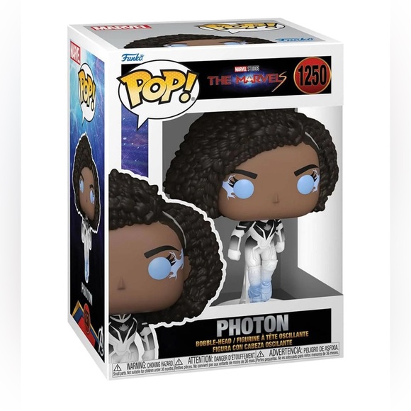 Funko Other - Funko Pop! The Marvels Photon Glow in the Dark Vinyl Figure NIB